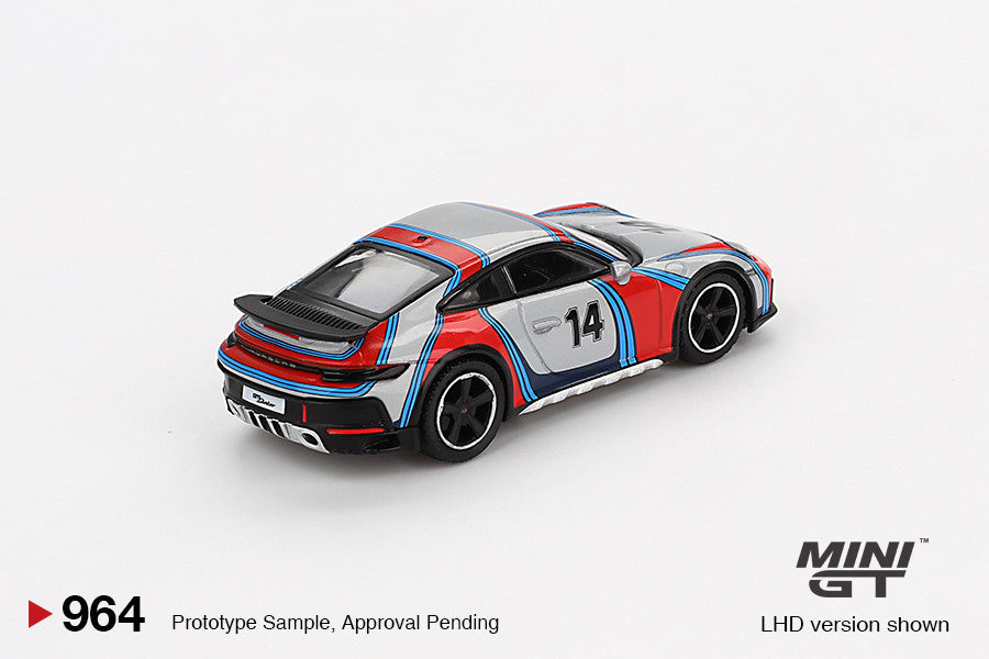 Porsche 911 Dakar Eiskaltgrau Metallic – Rallye 1978 1:64 Diecast-Modell