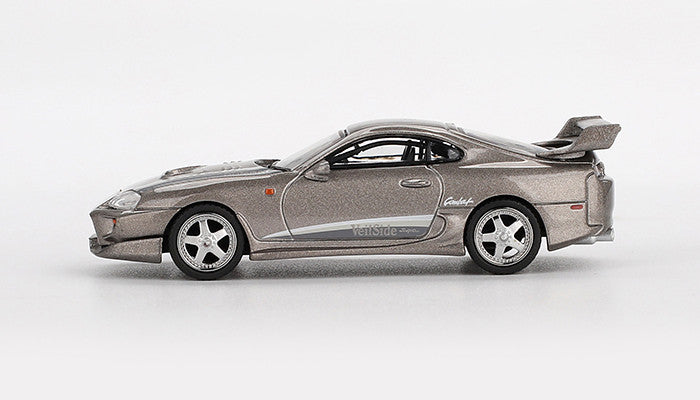 Toyota Supra VeilSide Combat V-II Combat Grey 1:64 Modellauto