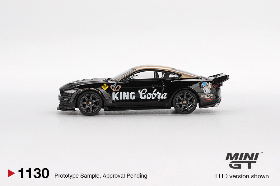 Shelby GT500 Dragon Snake Concept Schwarz / Gold 1:64 Diecast Modell