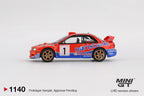 Subaru Impreza WRC97 #1 – 1999 DRM Meister 1:64 Diecast-Modell