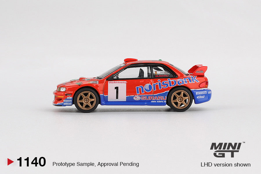 Subaru Impreza WRC97 #1 – 1999 DRM Meister 1:64 Diecast-Modell