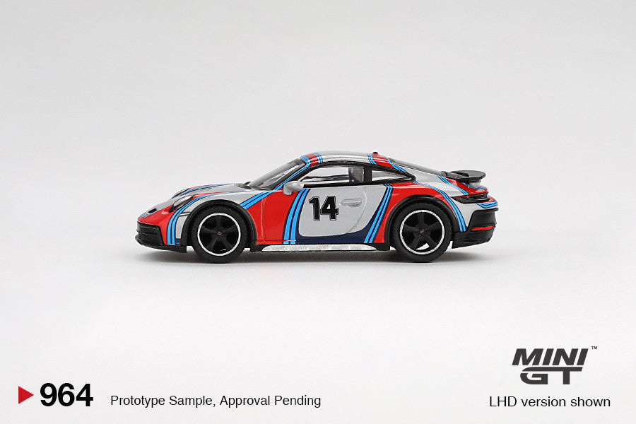 Porsche 911 Dakar Eiskaltgrau Metallic – Rallye 1978 1:64 Diecast-Modell