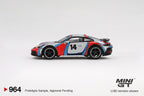 Porsche 911 Dakar Eiskaltgrau Metallic – Rallye 1978 1:64 Diecast-Modell
