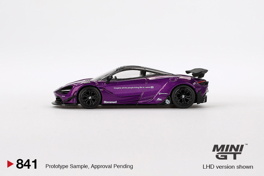 McLaren 720S LB Works Lila 2020 1:64 Modellauto