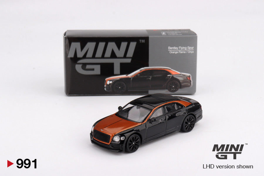 Bentley Flying Spur Orange Flame / Onyx 1:64 Modellauto
