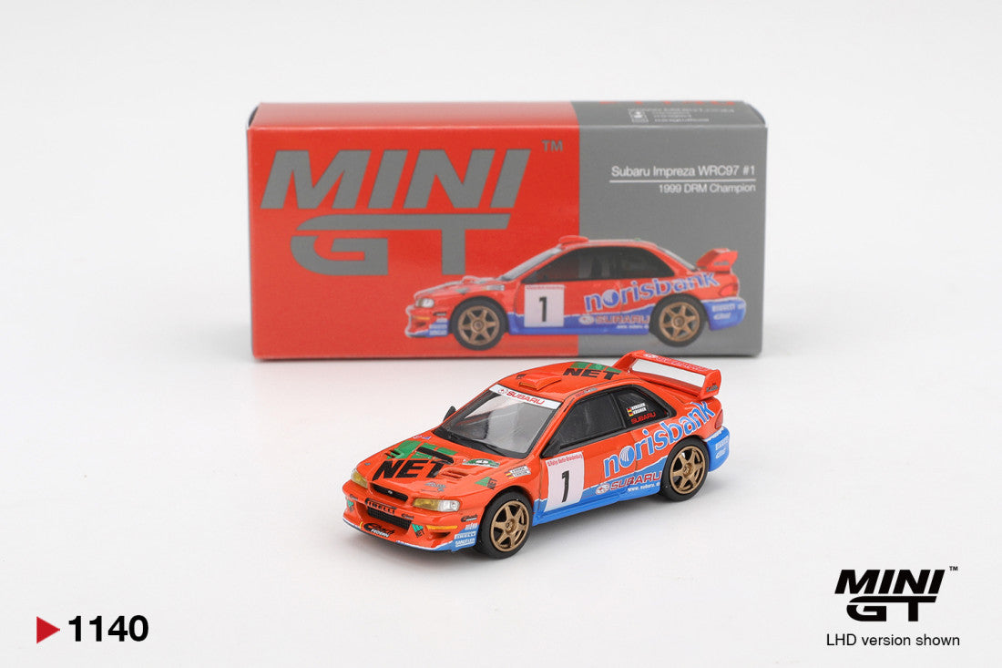 Subaru Impreza WRC97 #1 – 1999 DRM Meister 1:64 Diecast-Modell