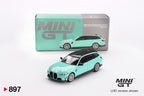 BMW M3 Touring M Performance Mintgrün 1:64 Modellauto