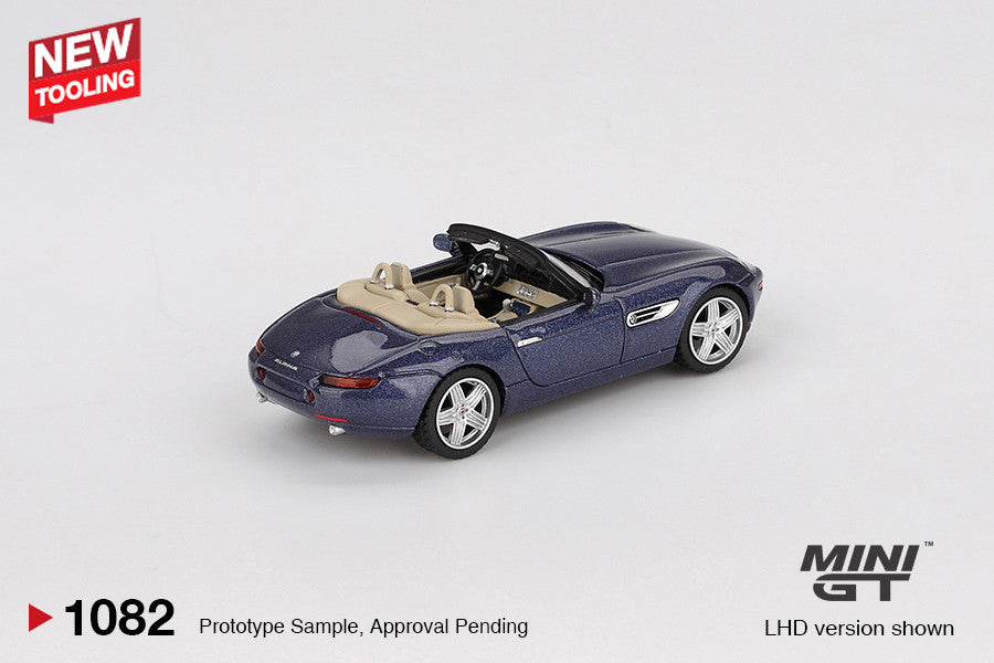 BMW Z8 Alpina Alpinablau 1:64 Diecast-Modell