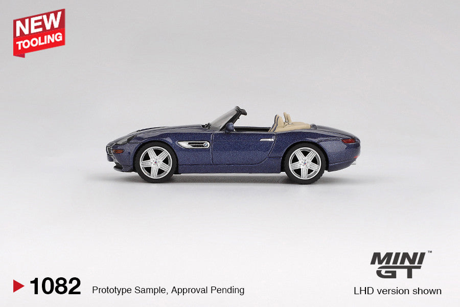 BMW Z8 Alpina Alpinablau 1:64 Diecast-Modell