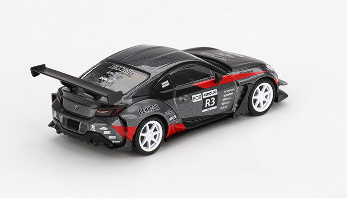 Toyota GR86 Larry Chens HKS Turbogeladener GR86 1:64 Diecast Modell