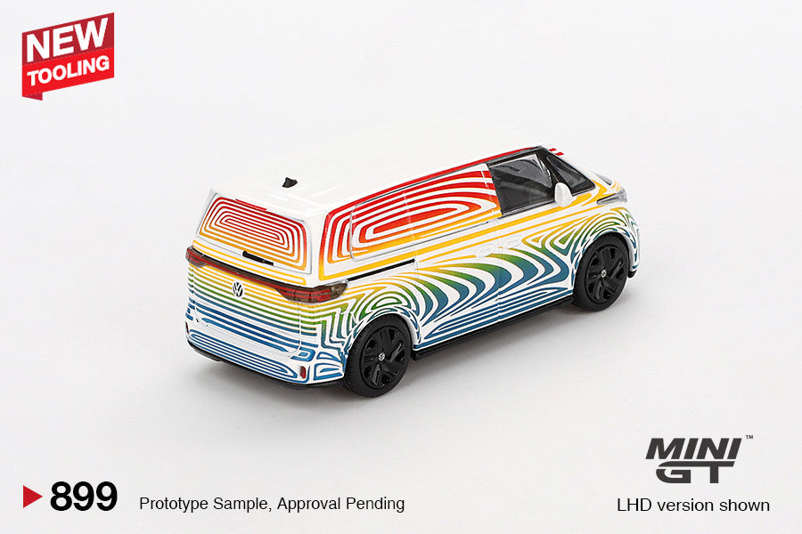 Volkswagen ID. Buzz Prototype "Rainbow" Die-Cast Modell 1:64