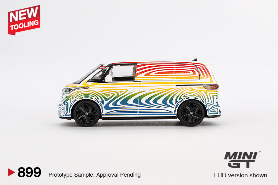 Volkswagen ID. Buzz Prototype "Rainbow" Die-Cast Modell 1:64