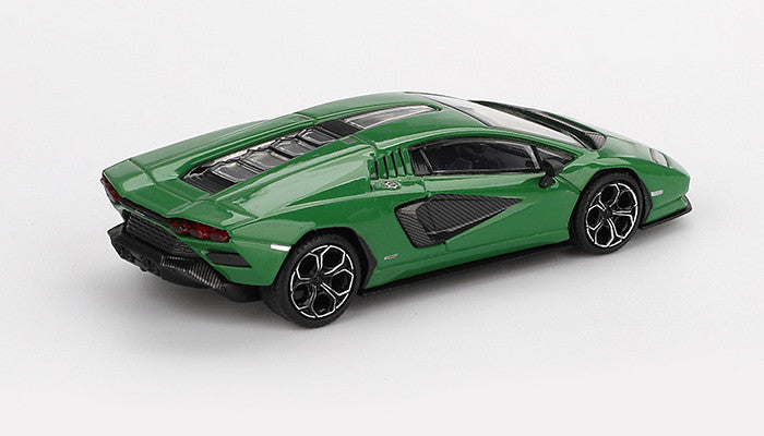 Lamborghini Countach LPI 800-4 Verde Medio 1:64 Diecast-Modell