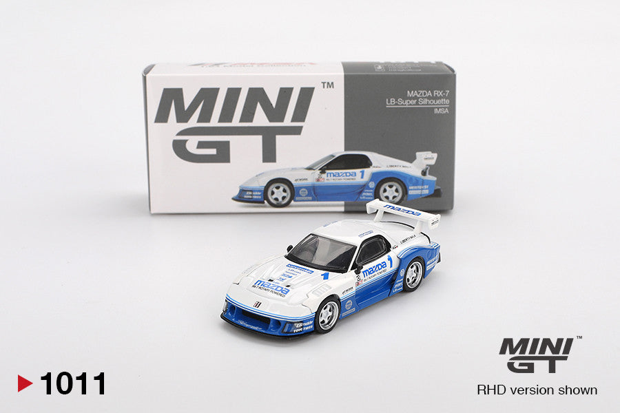 Mazda RX-7 LB-Super Silhouette IMSA 1:64 Modellauto Diecast