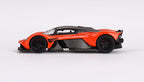 Aston Martin Valkyrie Maximum Orange Modellauto (Druckguss) im Maßstab 1:64