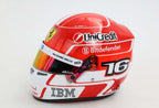 Charles Leclerc #16 Saison 2025 Minihelm von Bell im Maßstab 1:2