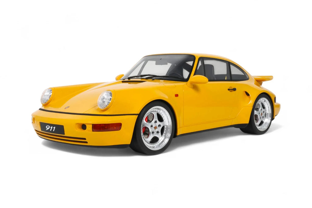 Gt-Spirit 1/8 Porsche 911 964 Turbo S Coupé 1994 Gelb GTS801701