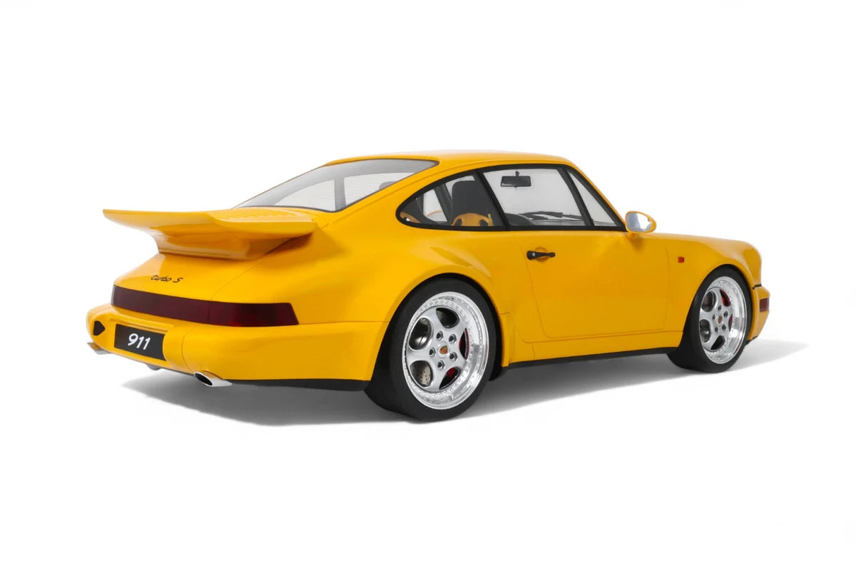 Gt-Spirit 1/8 Porsche 911 964 Turbo S Coupé 1994 Gelb GTS801701