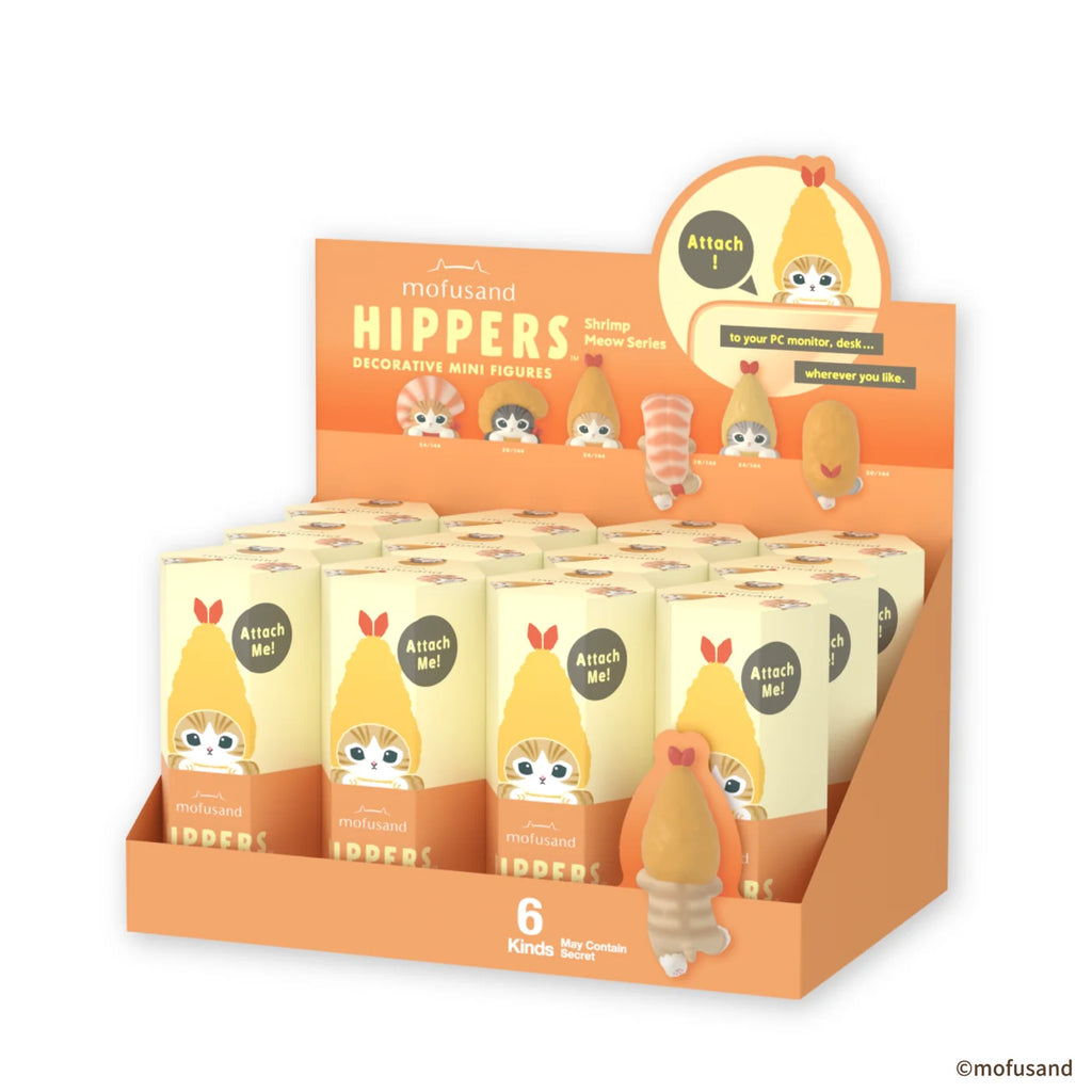 Slepá krabička série HIPPERS mofusand Vol. 2 Shrimp Meow