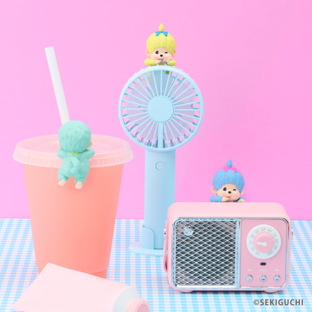 Sonny Angel HIPPERS Monchhichi COLORS: řada Wink – sběratelská figurka v krabičce s náhodným obsahem