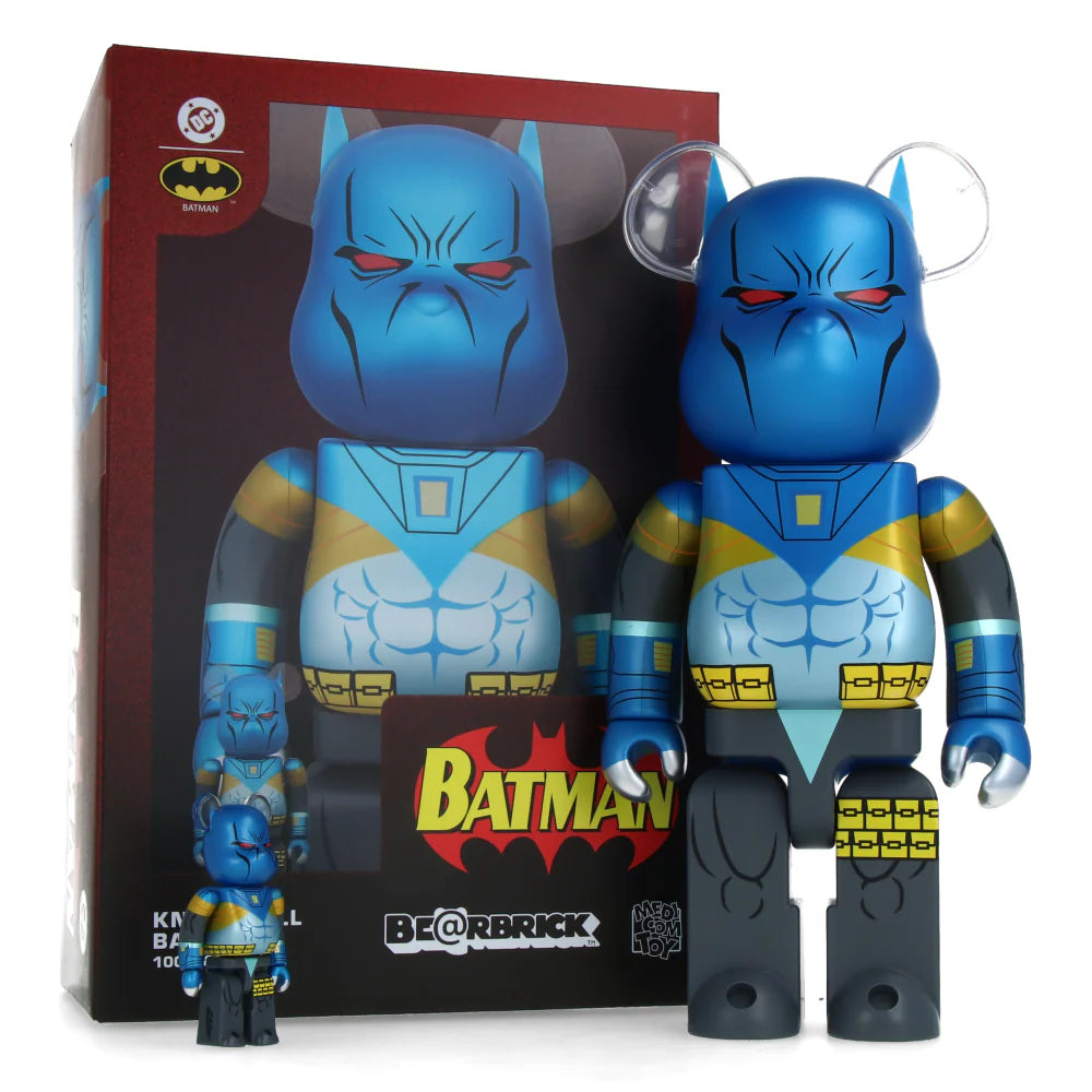 BE@RBRICK Batman Knightfall 100 % & 400 % Set