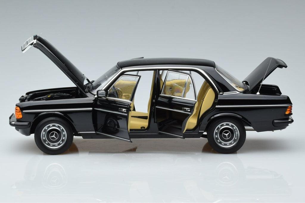 Norev Mercedes Benz 230 E W123 1980 Schwarz 1/18