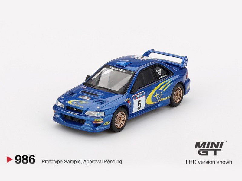 Subaru Impreza WRC99 Nr. 5 – Rallye Australien Sieger 1999 1:64 Diecast Modell
