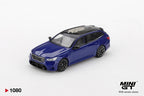 MINI GT BMW M5 Touring (G99) Marina Bay Blue Metallic 2024 1:64 Diecast Model (Blister Edition) – MINI GT
