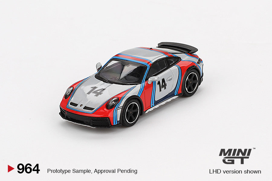 Porsche 911 Dakar Eiskaltgrau Metallic – Rallye 1978 1:64 Diecast-Modell