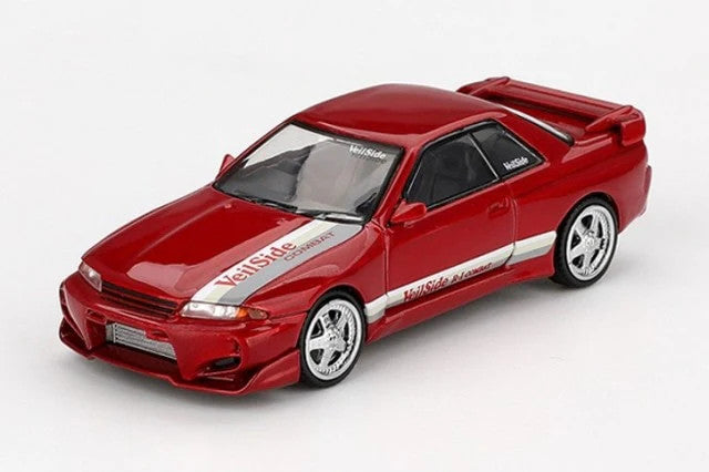 Nissan Skyline GT-R (R32) VeilSide Combat C-I Gem Red 1:64 Diecast-Modell