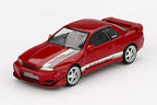Nissan Skyline GT-R (R32) VeilSide Combat C-I Gem Red 1:64 Diecast-Modell