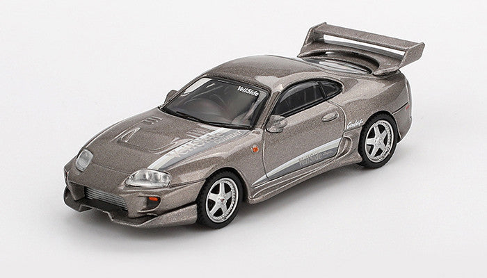 Toyota Supra VeilSide Combat V-II Combat Grey 1:64 Modellauto
