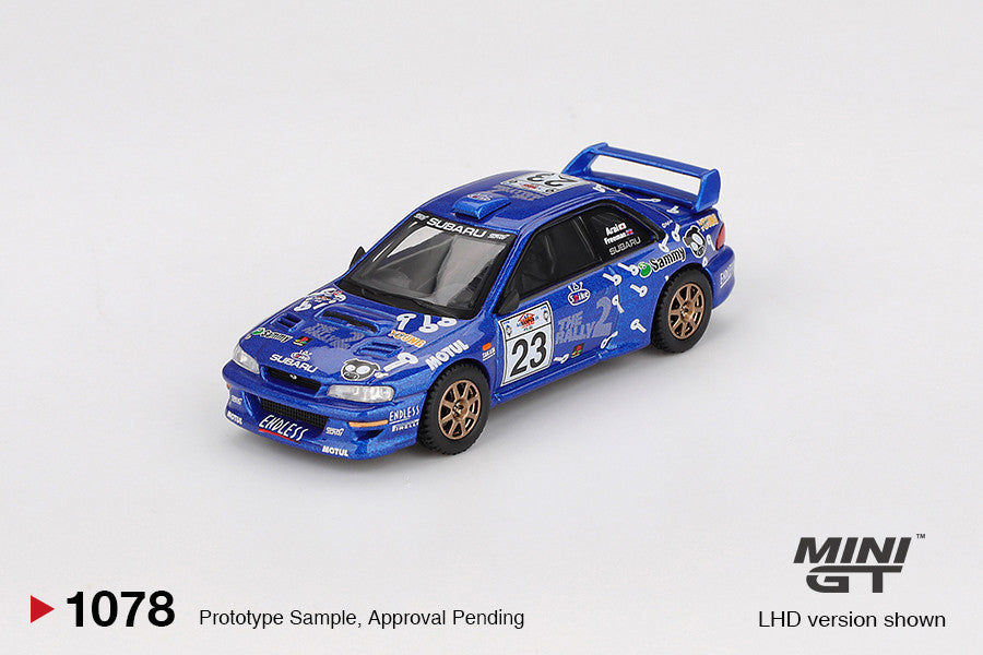Subaru Impreza Nr.23 WRC99 – Akropolis Rallye 2000 1:64 Diecast-Modell