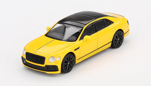 Bentley Flying Spur Monaco Yellow 1:64 Diecast Model – MINI GT