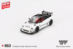 Mazda AZ-1 Liberty Walk LB40 Weiß – 2024 Tokyo Auto Salon 1:64 Diecast Modell
