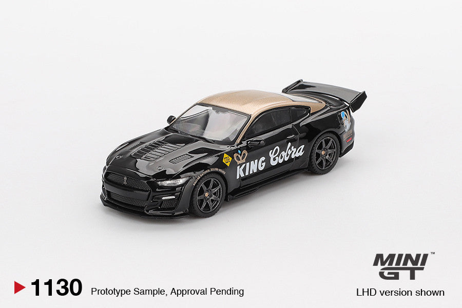 Shelby GT500 Dragon Snake Concept Schwarz / Gold 1:64 Diecast Modell