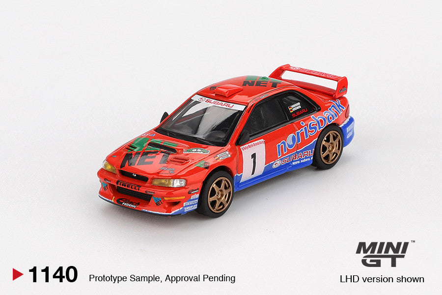 Subaru Impreza WRC97 #1 – 1999 DRM Meister 1:64 Diecast-Modell