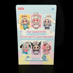 POP MART The Monsters Labubu × Hello Kitty and Friends Series Hello Kitty vinylplüss-medál