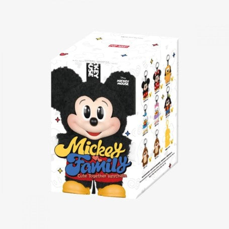 Disney Mickey Family Süß Zusammen Schlüsselanhänger Serie Figuren Überraschungsbox
