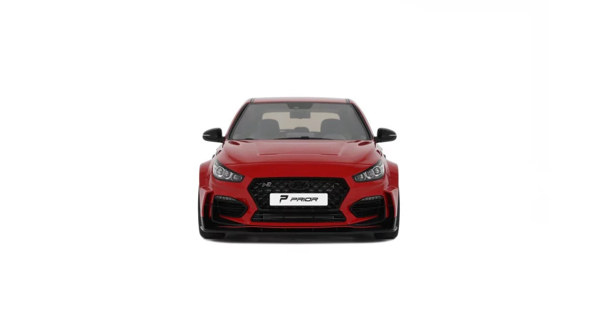 Hyundai i30 N Prior Design 2021 – Rot im Maßstab 1:18 von OTTOmobile
