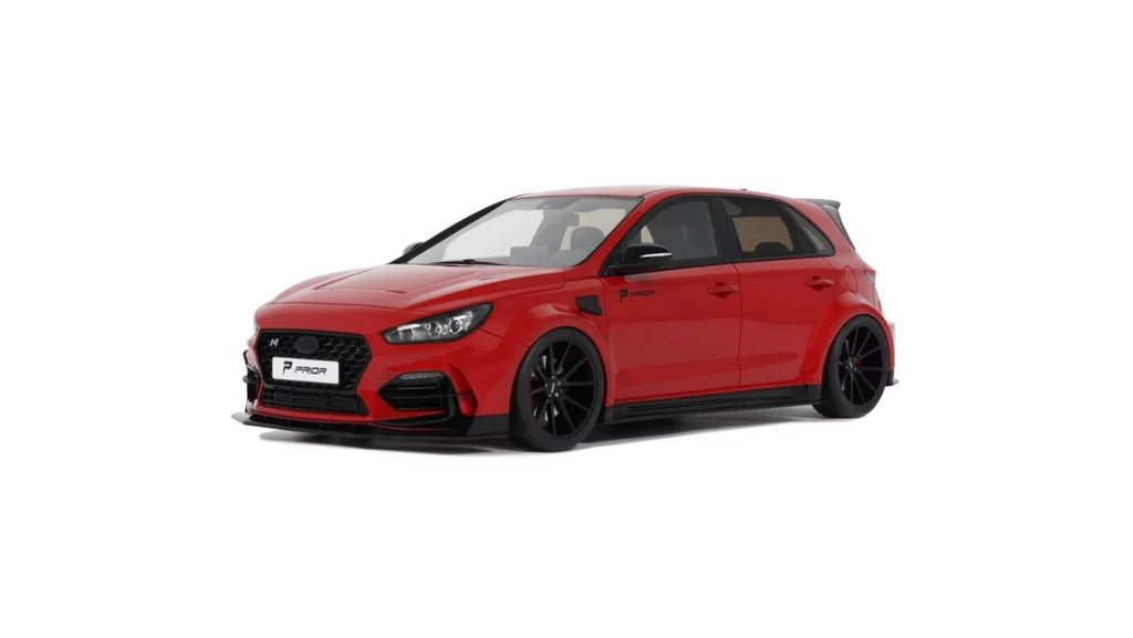 Hyundai i30 N Prior Design 2021 – Rot im Maßstab 1:18 von OTTOmobile