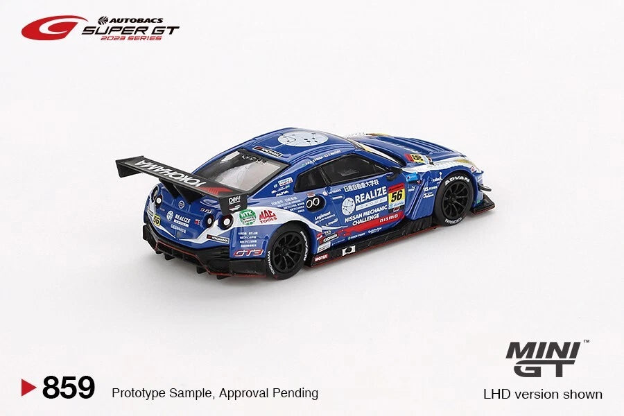 MINI GT Nissan GT-R NISMO GT3 Team Kondo Racing Nr. 56 – 2023 Super GT GT300 1:64 Diecast Modell