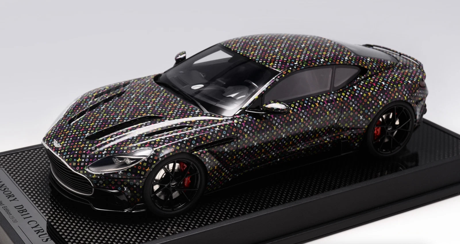 T&P Mansory Aston Martin DB11 Cyrus Black LV Colors Limited Edition 30/30 1:18