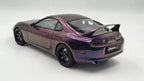 WHEELART Toyota Supra A80 Coupé Midnight Purple (LHD) 1:18 Diecast Modell mit Motor & zusätzlichen Rädern