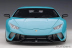 Lamborghini Huracán Performante – Hellblau Maßstab 1:12 von AUTOart