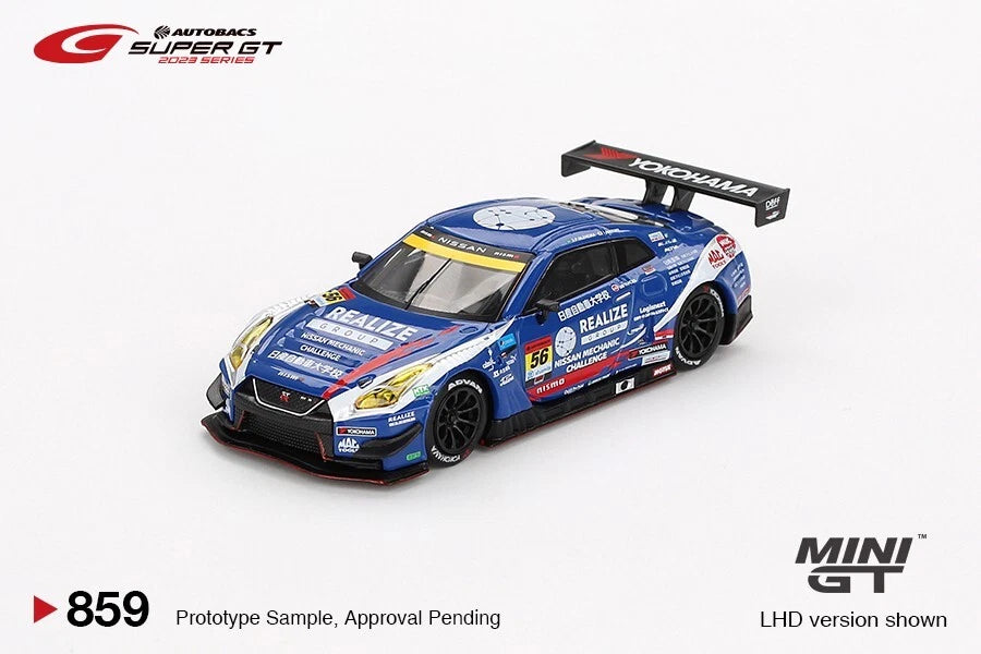 MINI GT Nissan GT-R NISMO GT3 Team Kondo Racing Nr. 56 – 2023 Super GT GT300 1:64 Diecast Modell