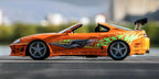 Toyota Supra Fast & Furious Orange Pearl 1:18 støbt model fra Kyosho