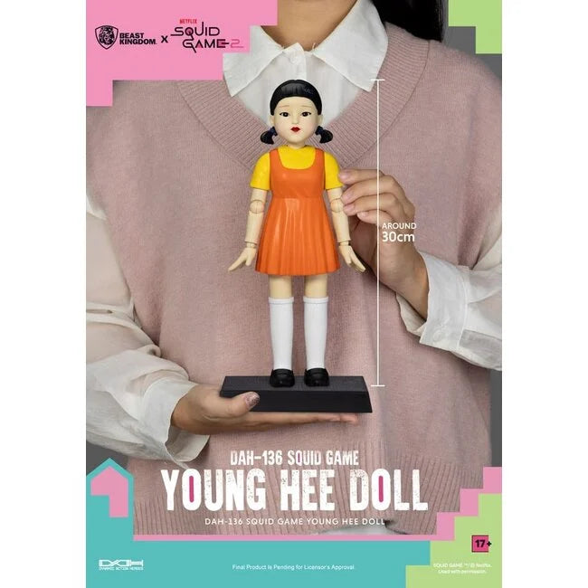 Squid Game Young-Hee 30 cm akčná figúrka so zvukom od Elbenwald