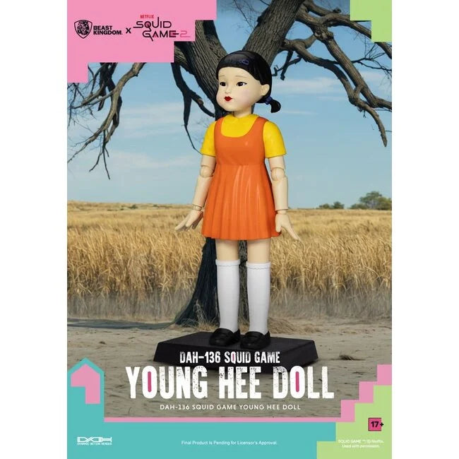 Squid Game Young-Hee 30 cm akčná figúrka so zvukom od Elbenwald