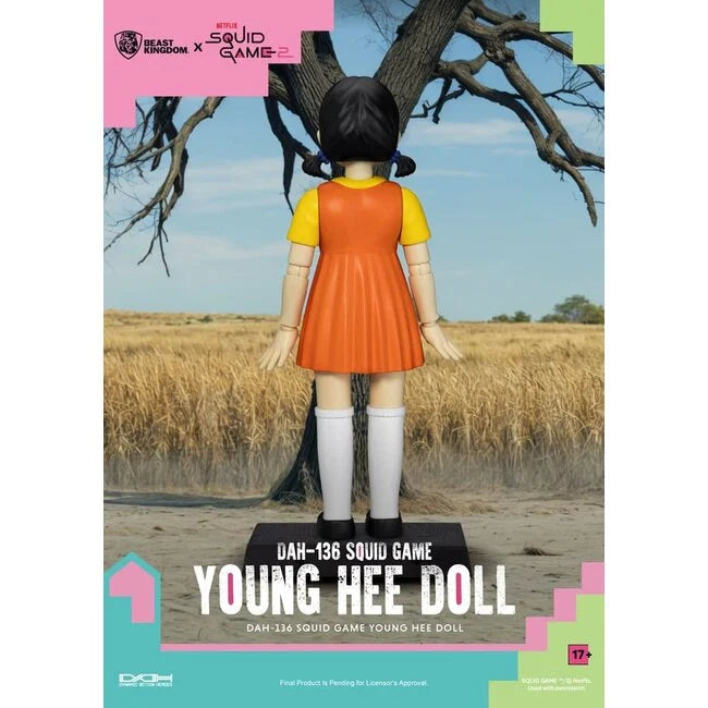 Squid Game Young-Hee 30 cm akčná figúrka so zvukom od Elbenwald